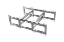 Picture of 2 barrel double bar rack -Stainless steel  -Barrel Rack