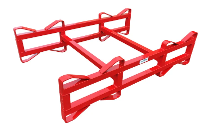Picture of Low Profile 2 barrel double bar rack -mild steel powder