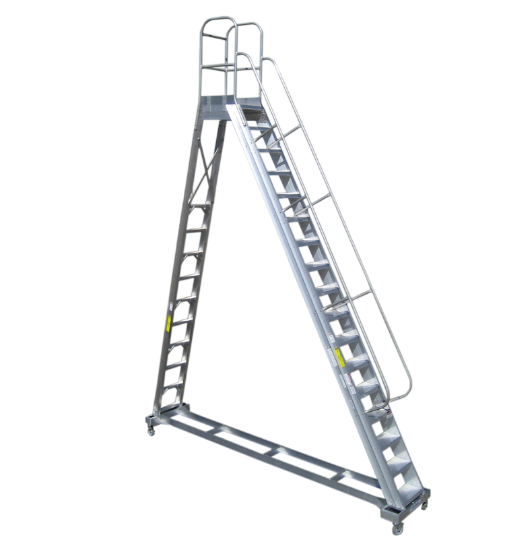 Picture of Barrel Ladder - Stainless Steel - 6 high