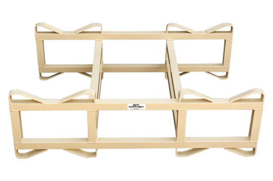 Picture of Cognac 2 barrel rack - Stainless Steel