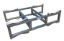 Picture of 500L 2 barrel Puncheon Rack - Stainless Steel
