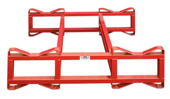 Picture of 500L 2 barrel Puncheon Rack  -mild steel powder
