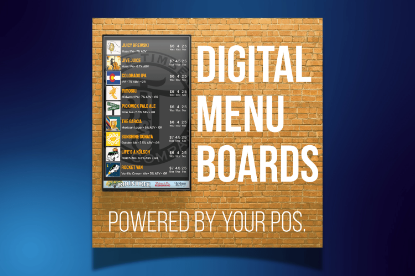 Picture of Digital Menu Boards – Yearly  $252/yr  ($21/mo)