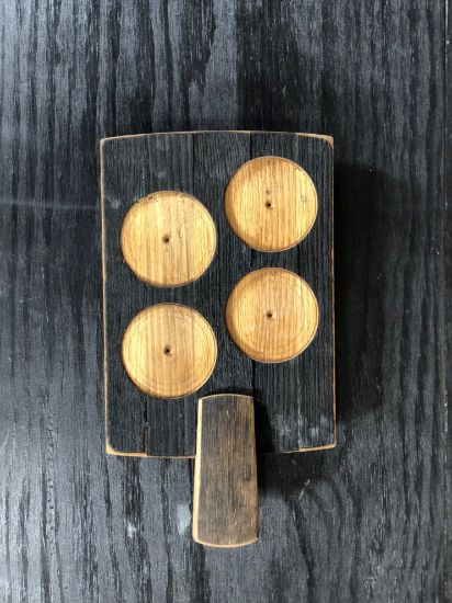 Picture of Stave Stilt Flight Tray, Wood