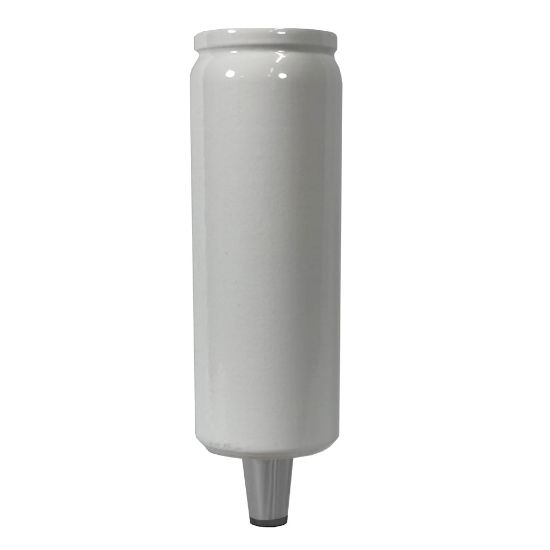 Picture of Tap Handle, Wood, Slim Can Silver / Silver Plated