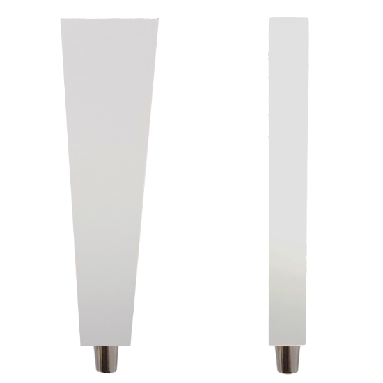 Picture of Tap Handle, Plastic, STS Silver Plated / White