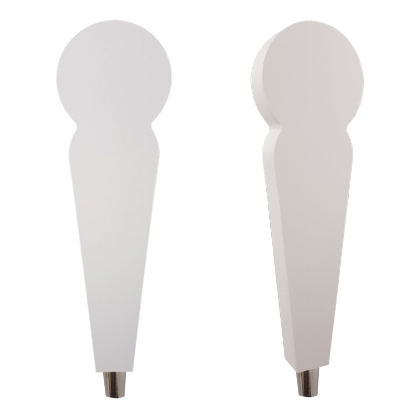 Picture of Tap Handle, Plastic, SRS Silver Plated