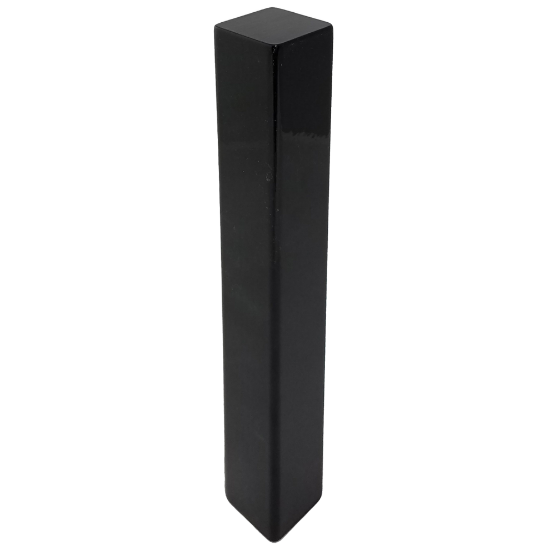 Picture of Tap Handle, Wood, Tall Four-Sided Black
