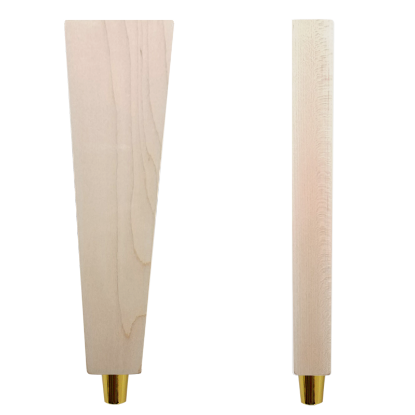 Picture of Tap Handle, Wood, STS Natural / Gold Plated