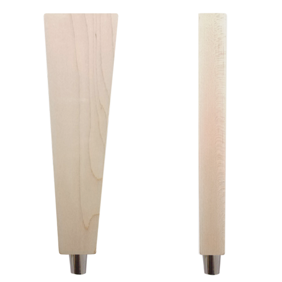 Picture of Tap Handle, Wood, STS Natural / Silver Plated