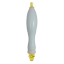 Picture of Tap Handle, Wood, Pub-Style, No Shield White / Gold Plated / None