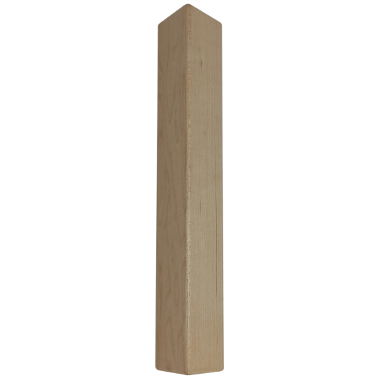 Picture of Tap Handle, Wood, Tall Three-Sided Natural