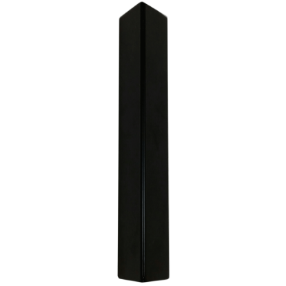 Picture of Tap Handle, Wood, Tall Three-Sided Black