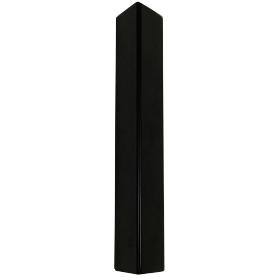 Picture of Tap Handle, Wood, Tall Three-Sided Black
