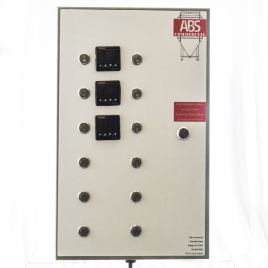 Picture of Fermentation Control Panel Box - Fits up to 12 PIDs