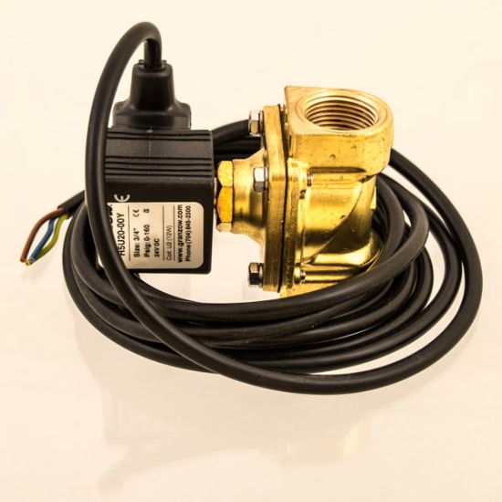 Picture of Glycol Solenoid Valve, 3/4" FNPT, 24V DC, Normally Closed (NC)