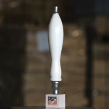 Picture of Tap Handle, Wood, Pub-Style, No Shield Natural / Silver