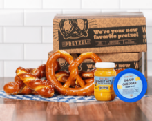 Picture of Legendary Favorites Combo Box Six (6) 4.5oz Soft Pretzel Braids