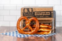 Picture of The Monster Box 4 Monster Soft Pretzels / Sweet Hot Mustard