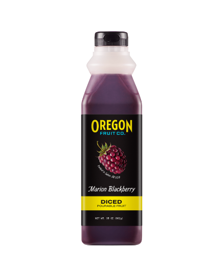 Picture of Marion Blackberry Diced Pourable Fruit - Frozen