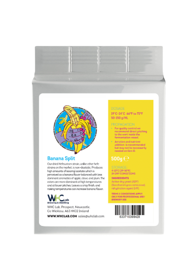 Picture of WHC Lab – Banana Split Iconic Wheat Dry Yeast 500g