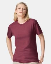 Picture of American Apparel - CVC Tee - 2001CVC - S - 4XL Heather Cranberry