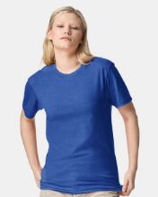 Picture of American Apparel - CVC Tee - 2001CVC - S - 4XL Heather Royal Blue