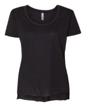 Picture of Next Level - Women's Festival Scoop Neck T-Shirt - 5030 - XS - 2XL Black