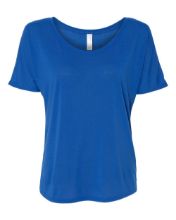 Picture of BELLA + CANVAS - Women’s Slouchy Tee - 8816 -S - 2XL True Royal