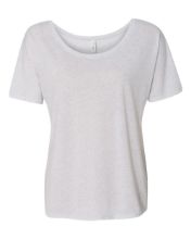 Picture of BELLA + CANVAS - Women’s Slouchy Tee - 8816 -S - 2XL White Fleck Triblend