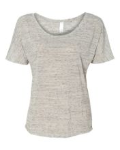 Picture of BELLA + CANVAS - Women’s Slouchy Tee - 8816 -S - 2XL White Marble