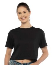 Picture of Next Level - Women's Ideal Crop Top - 1580 Black / XS