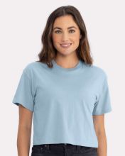 Picture of Next Level - Women's Ideal Crop Top - 1580 Stonewash Denim / XL