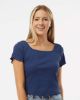 Picture of Boxercraft - Women's Baby Rib T-Shirt - BW2403