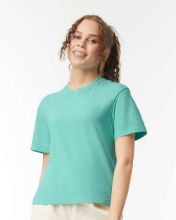 Picture of Comfort Colors - Women's Heavyweight Boxy T-Shirt - 3023CL Chalky Mint / XL