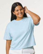 Picture of Comfort Colors - Women's Heavyweight Boxy T-Shirt - 3023CL Chambray / 2XL