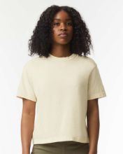 Picture of Comfort Colors - Women's Heavyweight Boxy T-Shirt - 3023CL Ivory / S