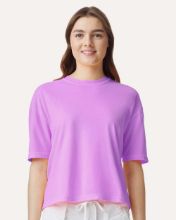 Picture of Comfort Colors - Women's Heavyweight Boxy T-Shirt - 3023CL Neon Violet / XL