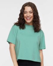 Picture of LAT - Women's Boxy Tee - 3518 Saltwater / M