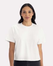 Picture of Next Level - Women's Heavyweight Boxy T-Shirt - 7610 White / XL