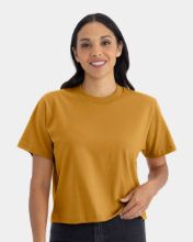 Picture of Next Level - Women's Heavyweight Boxy T-Shirt - 7610 Antique Gold / L