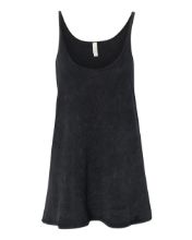 Picture of BELLA + CANVAS - Women's Slouchy Tank - 8838 - S - 2XL Black Mineral Wash
