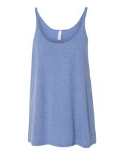 Picture of BELLA + CANVAS - Women's Slouchy Tank - 8838 - S - 2XL Blue Triblend