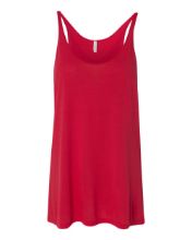 Picture of BELLA + CANVAS - Women's Slouchy Tank - 8838 - S - 2XL Red