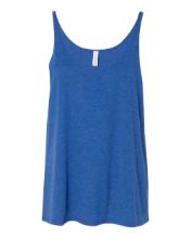 Picture of BELLA + CANVAS - Women's Slouchy Tank - 8838 - S - 2XL True Royal Triblend