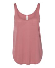 Picture of BELLA + CANVAS - Women's Flowy Tank with Side Slit - 8802 Mauve / 2XL