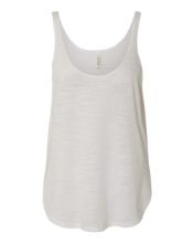 Picture of BELLA + CANVAS - Women's Flowy Tank with Side Slit - 8802 White Slub / S