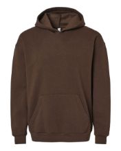 Picture of American Apparel - ReFlex Fleece Hoodie - RF498 Brown / M