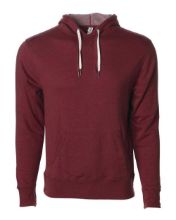 Picture of Independent Trading Co. - Midweight French Terry Hooded Sweatshirt - PRM90HT Burgundy Heather / XS