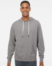 Picture of Independent Trading Co. - Midweight French Terry Hooded Sweatshirt - PRM90HT Salt & Pepper / S